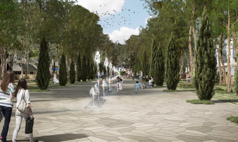 ligne d'eau Antigone