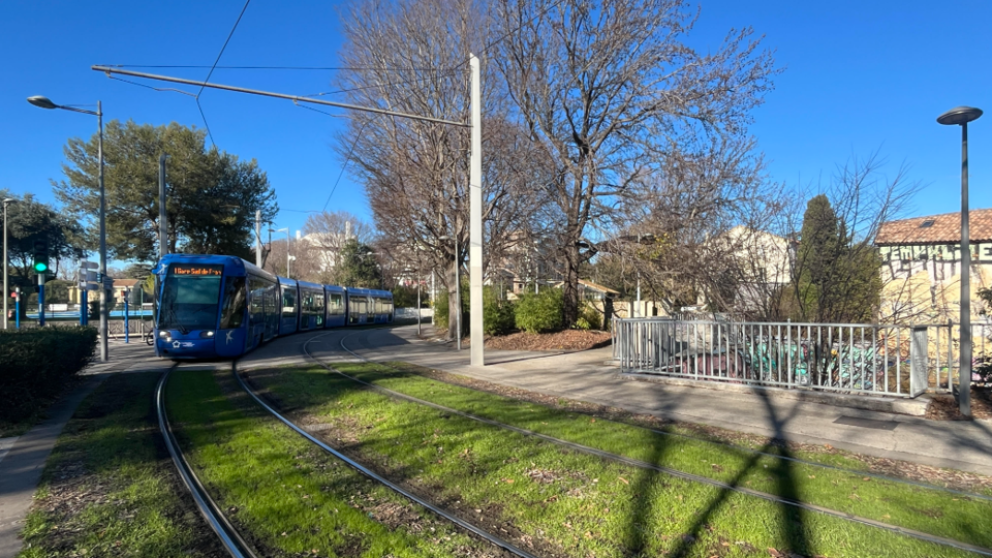 Une perspective de la future coulée verte du Verdanson (avant)