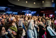 Meeting de Michaël Delafosse au Rockstore